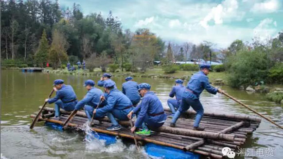 緬懷革命先烈，學(xué)習(xí)革命精神。&mdash;&mdash;湘江電纜井岡山精神學(xué)習(xí)班剪影
