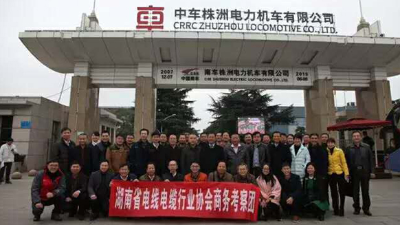 湖南省電線電纜行業(yè)協(xié)會理事會議在湘江電纜召開